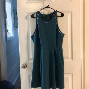 Turquoise dress